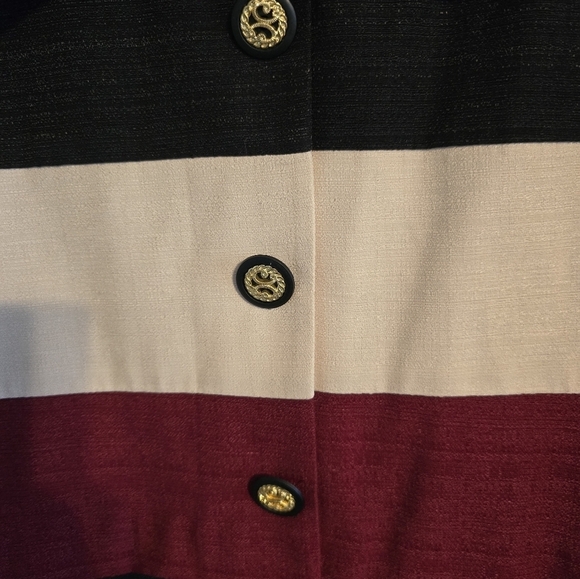 VTG Perceptions 2Piece Dress Suit 16 Conjured Long Sleeve ButtonUp USA Made - Picture 8 of 13